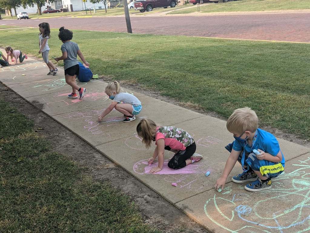Preschool Sidewalk Chalk