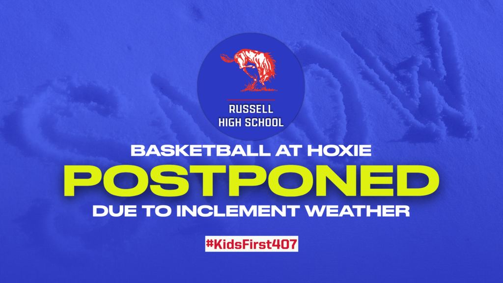Hoxie Postponed Graphic