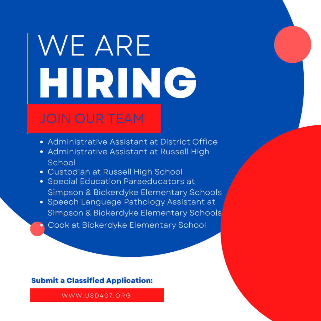 We are hiring! Join our team.